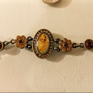 🌻 Flower Rhinestone Bracelet